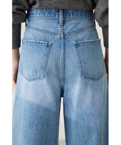 「crie conforto」 デニムパンツ SMALL ライトブルー レディース_画像9