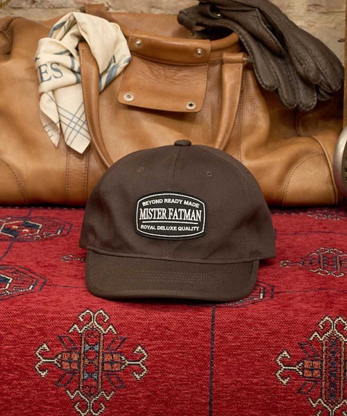 帽子 MR.FATMAN WAPPEN TWILL CAP Mr.FATMAN キャップ 帽子 メンズ WAPPEN TWILL BB CAP メンズ