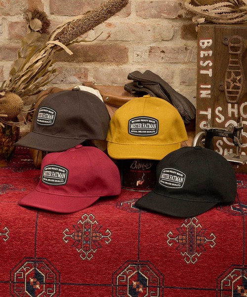 Mr.FATMAN キャップ 帽子 メンズ WAPPEN TWILL BB CAP メンズ