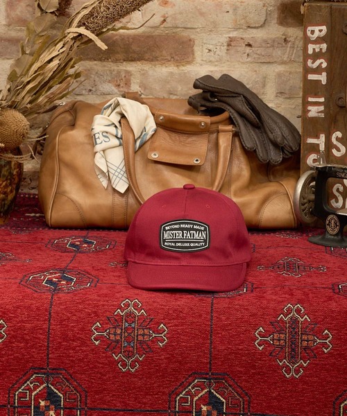 Mr.FATMAN キャップ 帽子 メンズ WAPPEN TWILL BB CAP メンズ