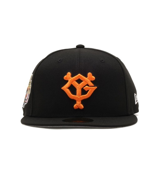 牛乳キャップ　オレンジ　ミルシャン　（訳あり） NEW ERA（ニューエラ） キャップ 帽子 メンズ NEW ERA 59FIFTY atmos