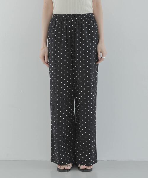 「URBAN RESEARCH Sonny Label」 イージーパンツ 38 ブラック レディース_画像8
