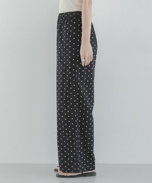「URBAN RESEARCH Sonny Label」 イージーパンツ 38 ブラック レディース_画像9