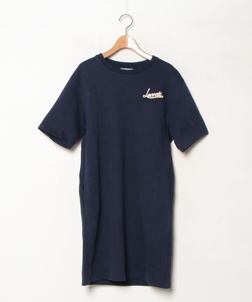 LACOSTE（ラコステ） Tシャツワンピース 34 ネイビー レディース