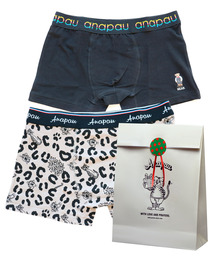 【新品未使用】Anapau ボクサーパンツ２枚セット anapau（アナパウ） ボクサーパンツ SiNCERE WEB限定 「anapau