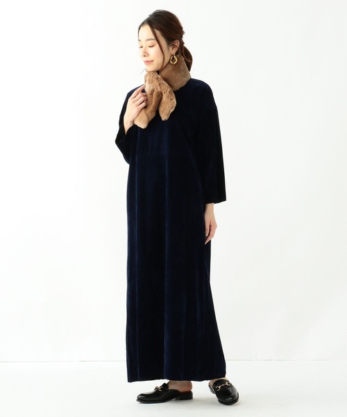 ワンピース Demi Luxe Beams フロッキー フレアワンピース Zozotown Paypayモール店 通販 Paypayモール