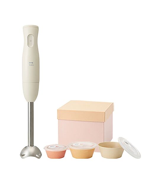 BRUNO マルチスティックブレンダー＋セラミック保存容器 セット