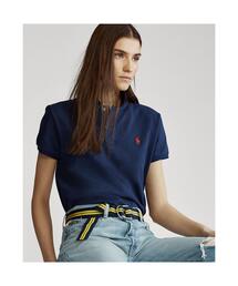 POLO RALPH LAUREN レディース ポロシャツ M ラルフローレン ポロ レディース ポニーワンポイント スリム