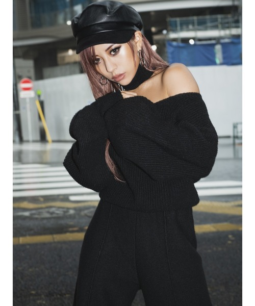 人気SALE正規品 ニット - 通販 - PayPayモール チョーカー付パフニットトップス ZOZOTOWN PayPayモール店 限定品新作