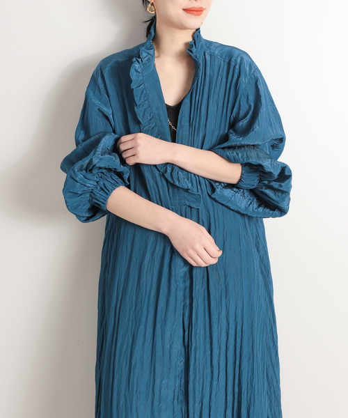 CITYSHOP ワンピース FRILL COLLAR DRESS：ワンピース : ZOZOTOWN  