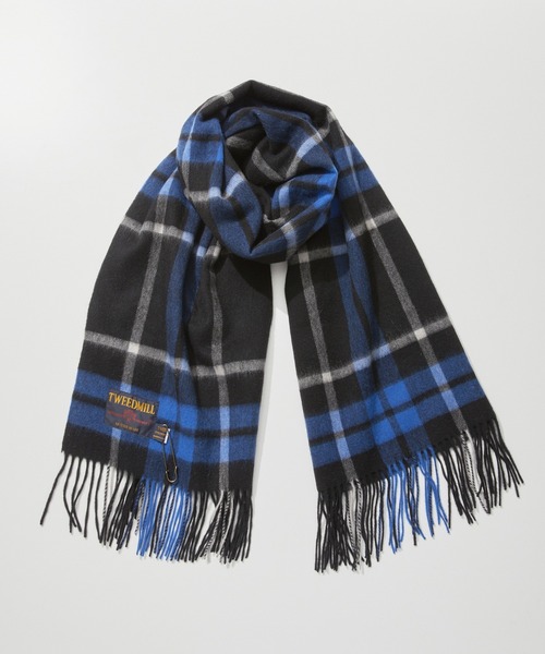 TWEED MILL/ツイードミル ストール TWEED MILL（ツイードミル） マフラー Lambswool Knee throw check