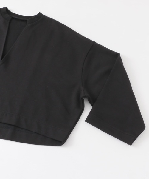 SENSE OF PLACE by URBAN RESEARCH tシャツ Vネッククロップドトップ