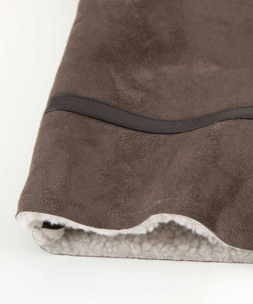 titivate（ティティベイト） ムートンコート ボアコート ステンカラー