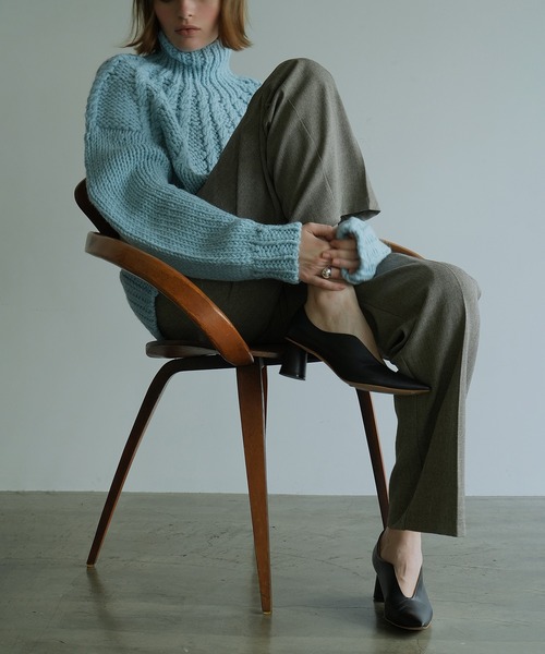 CLANE（クラネ） ワイドパンツ パンツ 2WAY SLANT WIDE PANTS 