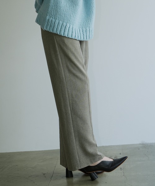 CLANE（クラネ） ワイドパンツ パンツ 2WAY SLANT WIDE PANTS 