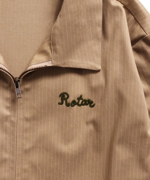 ROTAR（ローター） ブルゾン アウター Work Striped Swing Top メンズ
