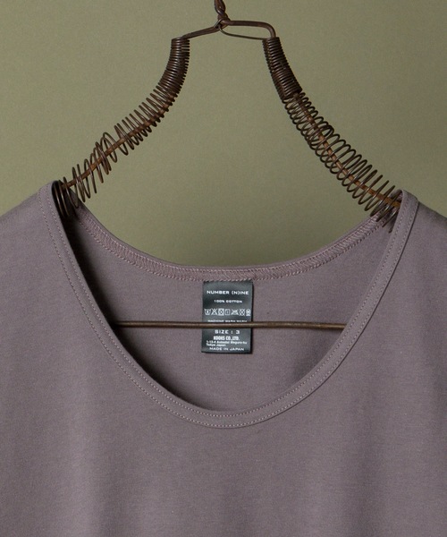 NUMBER (N)INE タンクトップ HIGH GAUGE COTTON TANK TOP