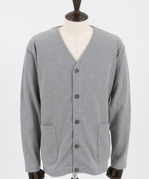 CAMBIO（カンビオ） カーディガン mcg3413- ワッフルフェイス