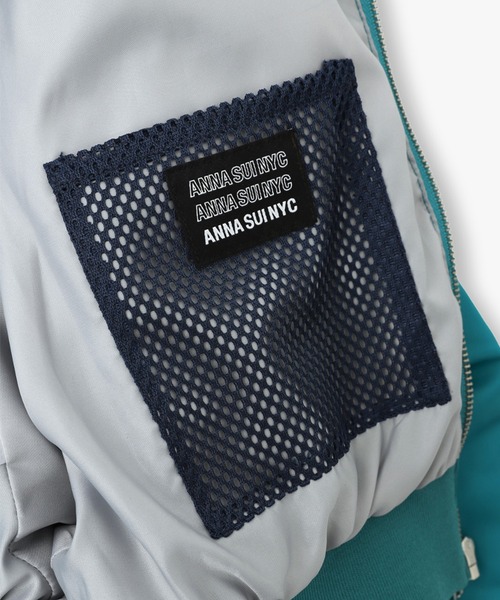 ブルゾン アウター ANNA SUI NYC シャカ2シャーリングライトショートMA