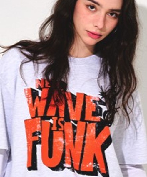 SLOWACID tシャツ 「UNISEX」SLOW ACID／WAVE FUNK T 2118246