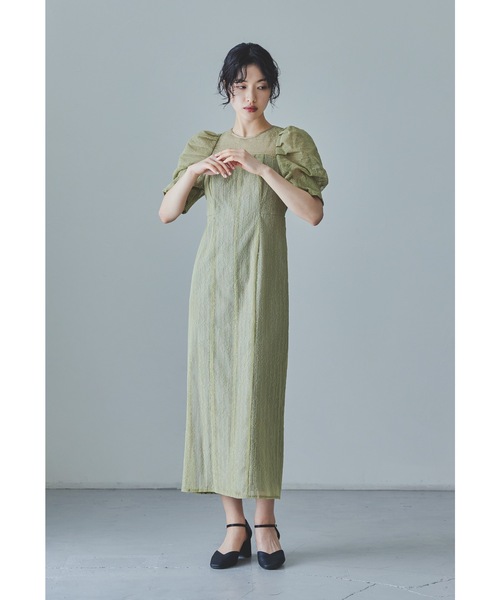 【美品】niana ANDRESD　アンドレスド レタリングレースドレス　結婚式 niana（ニアナ） ドレス レタリングレースドレス 結婚式 パーティー