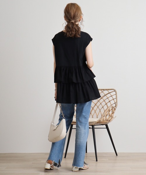 EGLANTINE tシャツ Eglantine ティアードカットソー レディース