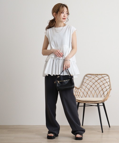 tシャツ Eglantine ティアードカットソー レディース EGLANTINE tシャツ Eglantine ティアードカットソー レディース