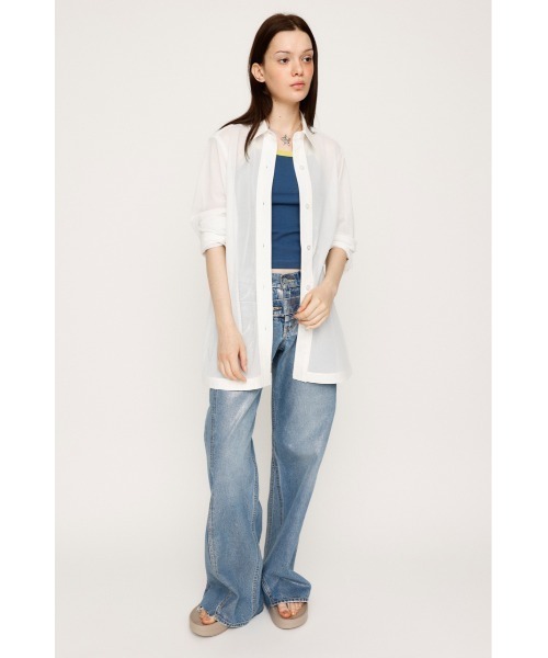ブラウス シャツ シアーメッシュシャツ レディース ブラウス シャツ メッシュシアーシャツ レディース : ZOZOTOWN