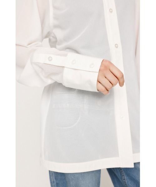 SLY ブラウス シャツ SHEER MESH SH シアー メッシュ レディース