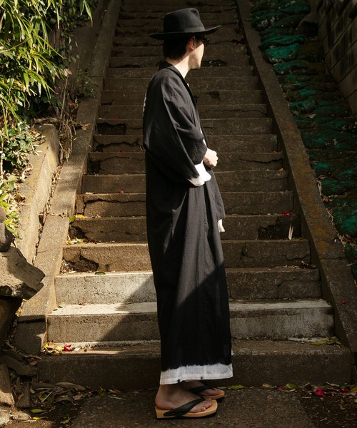 長羽織 正絹 逸品 平和屋着物＃男性 黒紋付き - CABH6989in メルカリ