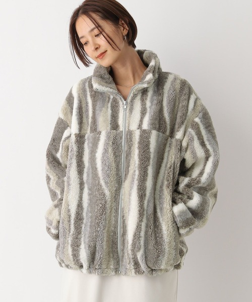 L*o様 美品FABIANAFILIPPIブルゾンXS セットアップ対応】ダブルフェイスシリーズ ニットブルゾン（12-21BK07