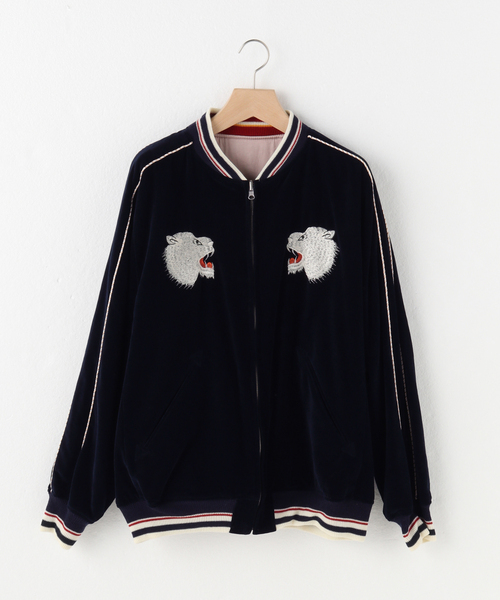 ジャケット・アウター DAIRIKU 'Polar Bear' Velor Ska Jamper DAIRIKU コート ジャケット 「DAIRIKU / ダイリク」Polar Bear