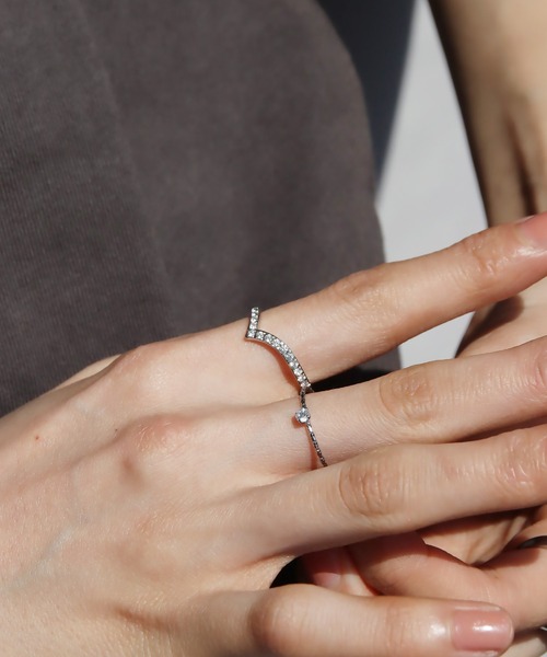 ete bijoux（エテ ビジュー） 指輪 リング PT900 スキニー