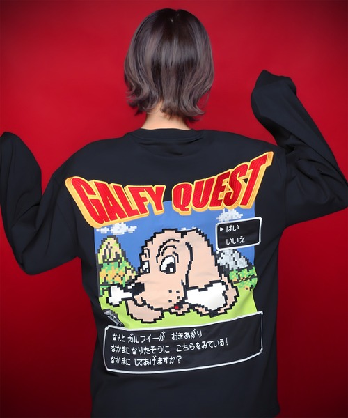 GALFY（ガルフィー） tシャツ GALFY-ガルクエロンTee メンズ