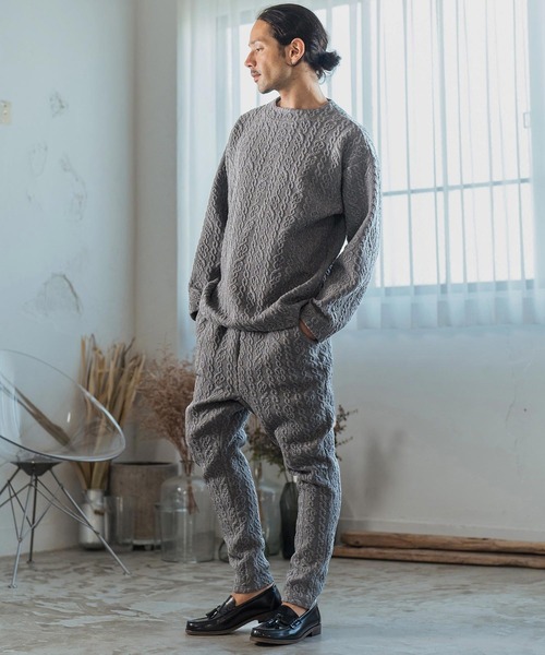 CAMBIO トレーナー スウェット msw1535-Japanese Fabricケーブル