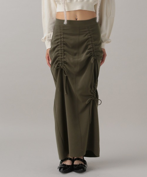 FOREVER21 スカート 「2024FW」リボンドロストスカート