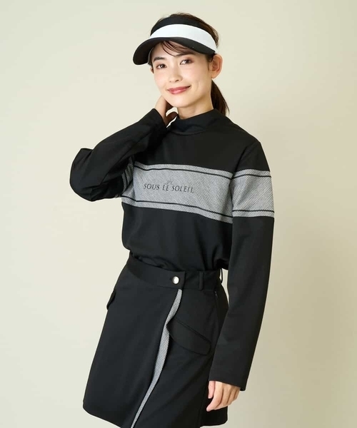 a.v.v（アー・ヴェ・ヴェ） tシャツ レディースゴルフウエア モック
