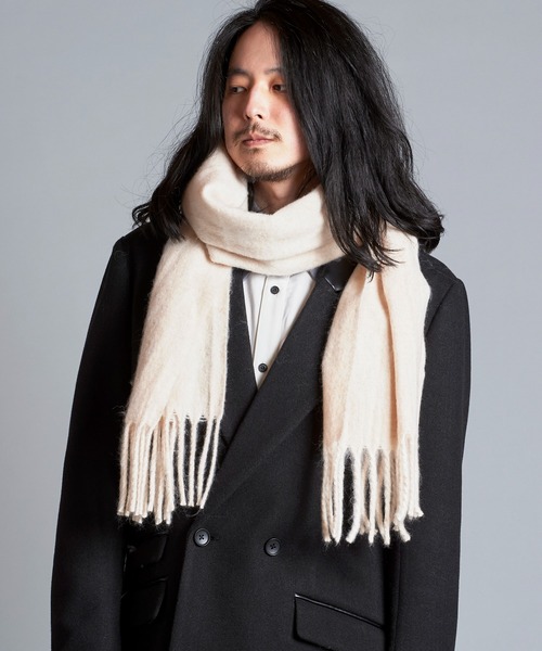 NO ID.（ノーアイディー） ストール マフラー 「NO ID.」Wool Blend