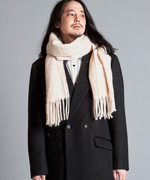 NO ID.（ノーアイディー） ストール マフラー 「NO ID.」Wool Blend