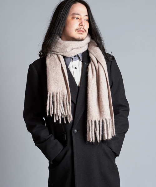 NO ID.（ノーアイディー） ストール マフラー 「NO ID.」Wool Blend