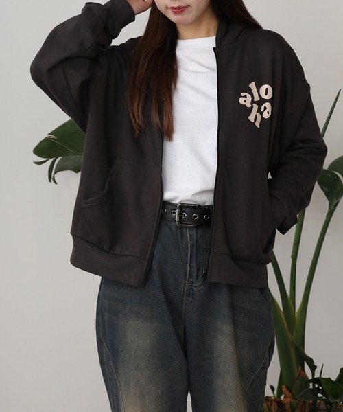 ROOP TOKYO アロハシャツ パーカー ALOHA PEOPLE/アロハピープル ZIP ROOP TOKYO アロハシャツ パーカー ALOHA PEOPLE/アロハピープル ZIP