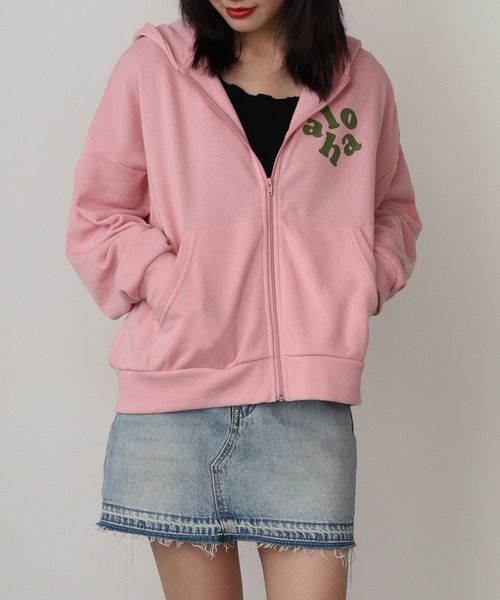 ROOP TOKYO アロハシャツ パーカー ALOHA PEOPLE/アロハピープル ZIP