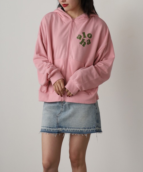ROOP TOKYO アロハシャツ パーカー ALOHA PEOPLE/アロハピープル ZIP