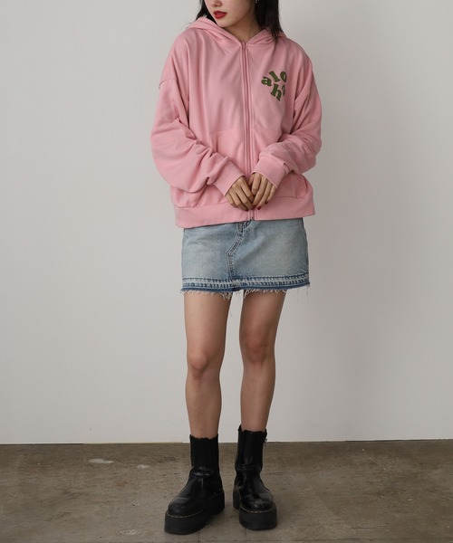 ROOP TOKYO アロハシャツ パーカー ALOHA PEOPLE/アロハピープル ZIP