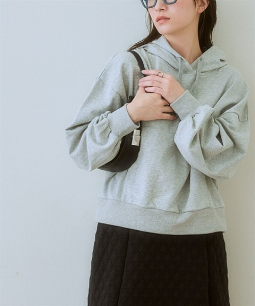 パーカー 「U.S. POLO ASSN.」フード刺繍裏起毛パーカー レディース U.S. POLO ASSN. パーカー /ユーエスポロアッスン 別注 ワン