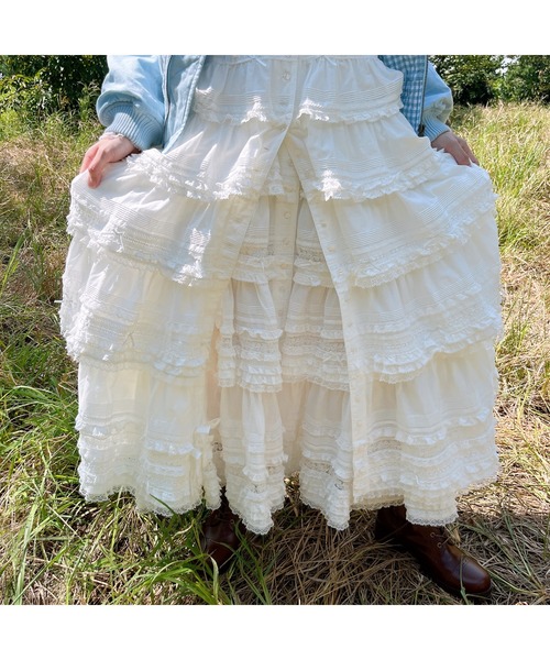 PINK HOUSE（ピンクハウス） ワンピース ホワイトローズ刺繍使い