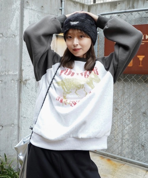 トレーナー スウェット raglan assortment sweat レディース メンズ