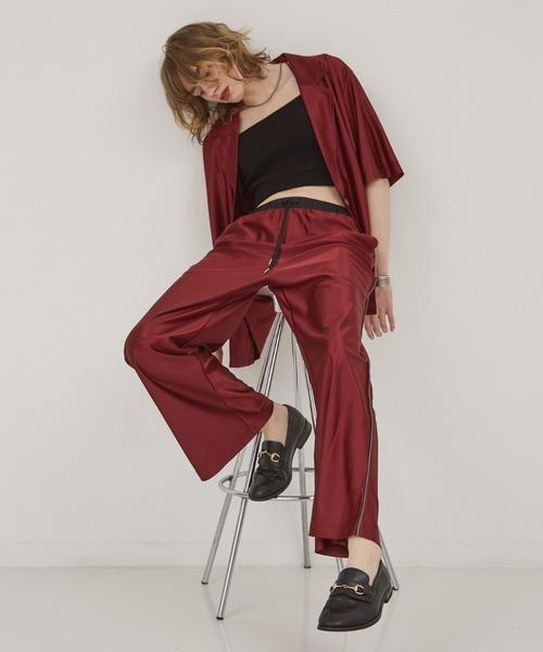 NOMINE（ノミネ） パンツ ラスターライン トラックパンツ レディース