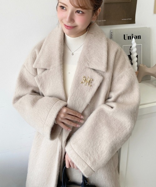 「moment+」 ジャケット M アイボリー レディース_画像4