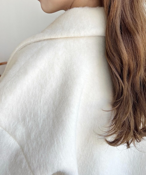 「moment+」 ジャケット M アイボリー レディース_画像9